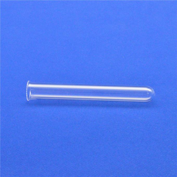 Laboratory Quartz Test Tube , 250ml Silica Glass Test Tube With Plug