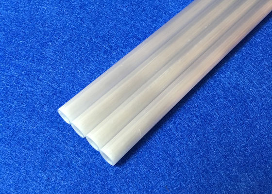 China Milky Quartz Glass Tube Opaque Far Infrared Heating Tube With OD 8mm supplier