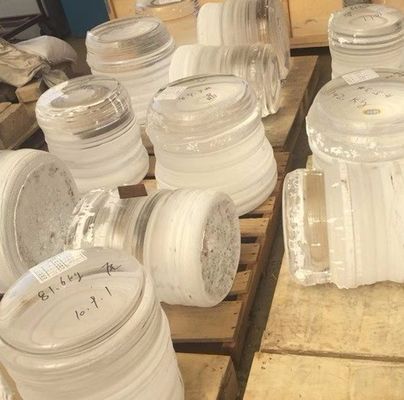China Clear Fused Quartz Ingot 750mm Diameter Type For Semiconductor Industry supplier