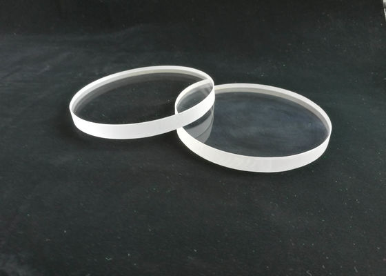 China Customized Transparent Quartz Glass Discs With OD 35mm & Thickness 5mm supplier