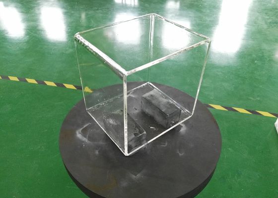 China Customized Quartz Glass Products / Silica Glass Tank For Washing Silicon Wafer supplier