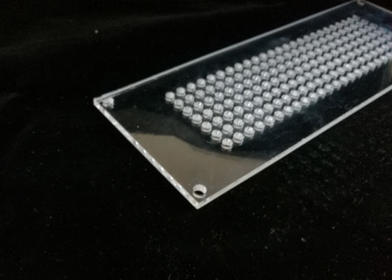 China Clear Optical Quartz Glass Window Plate With Holes JGS2 Standard Type supplier