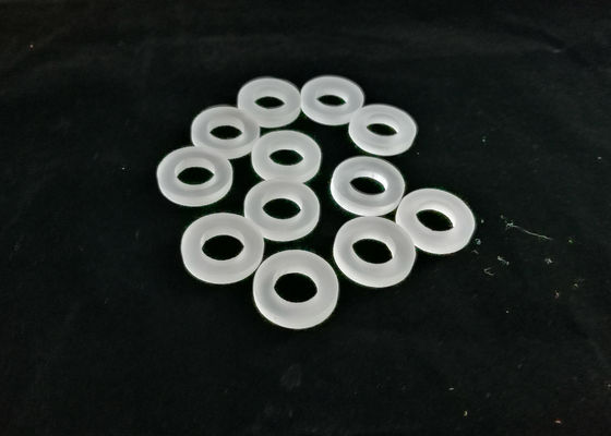 China Small OD Fused Quartz Glass Flange , Strict Tolerance Silica Glass Ring supplier