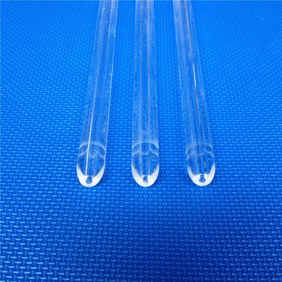 China 99.99% Purity Polished Clear Quartz Rod Temperature Resistant Type supplier