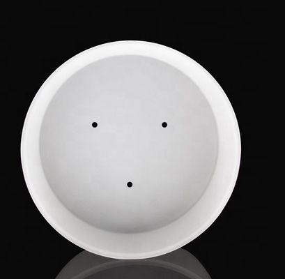 China 3 Holes Quartz Glass Crucible 10ML 100ML For Optical / Semiconductor Industry supplier