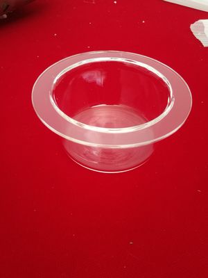 China Quartz Labware Supplies Glassware 99.995% SiO2 Fused Quartz Glass Labware/Crucible With/Without Flange supplier