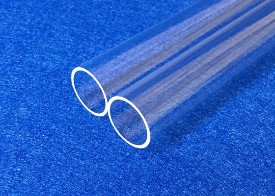 OD 16mm Quartz Glass Tube High Temperature / Pressure Fire Polished Type supplier
