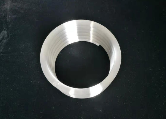 Milky Fused Quartz Glass Heater Tube , OD 8mm Spiral Quartz Tube supplier