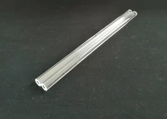 Transparent / Clear Fused Quartz Tube With 3mm Heavy Wall Thickness supplier