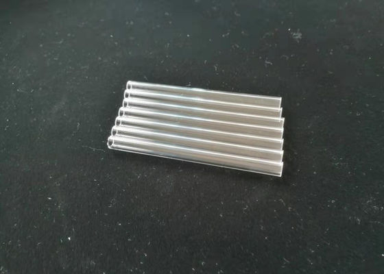 6mm OD Fused Quartz Glass Tube End Fire Polished Silica Glass Tube supplier