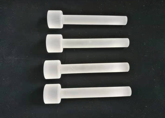 Personalized Fused Quartz Rod Transparent / Translucent Silica Mace supplier