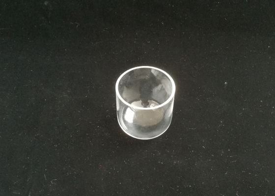 High Purity SiO2 Fused Quartz Glass Laboratory Test Tube With Round Bottom supplier