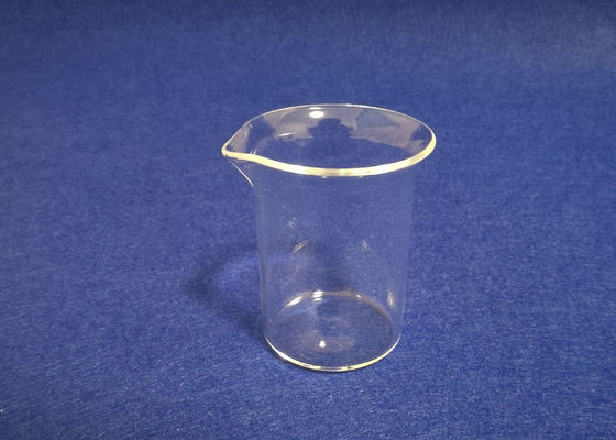 Transparent Fused Quartz Glass Beaker 50ML With Spout Custom Service Available supplier