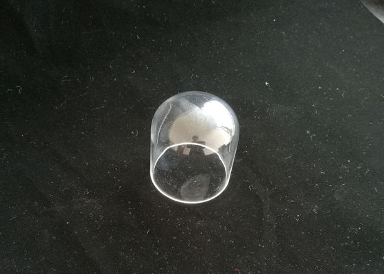 Customized Fused Quartz Test Tube Transparent / Clear With Round Bottom supplier