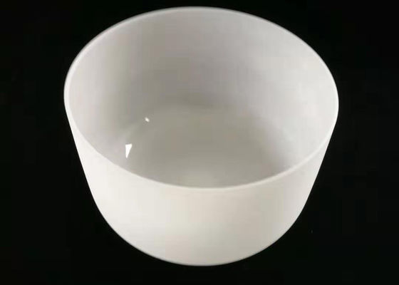 Custom Translucent Arc - Fused Quartz Glass Crucible High Purity SiO2 Sand Made supplier