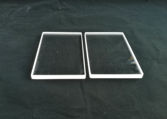 Personalized Silica Glass Plate L100xW50xT3mm For Viewing Window supplier