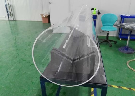 Solar Industry Quartz Glass Furnace Tube With 330mm Outside Diameter supplier