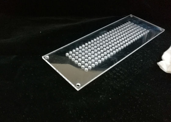 Clear Optical Quartz Glass Window Plate With Holes JGS2 Standard Type supplier
