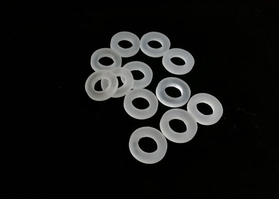 Small OD Fused Quartz Glass Flange , Strict Tolerance Silica Glass Ring supplier
