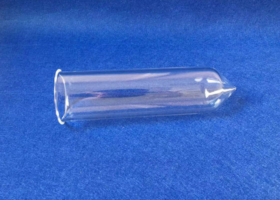 Lab Use Fused Quartz Glass Crucible With A Small Hole At The Bottom supplier