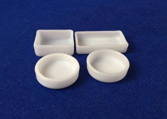Translucent Slip Cast Quartz Crucible , Size / Shape Custom Silica Crucible supplier
