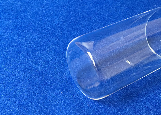 Flat Bottom Type Quartz Test Tube OD60mm High Purity SiO2 Material Made supplier