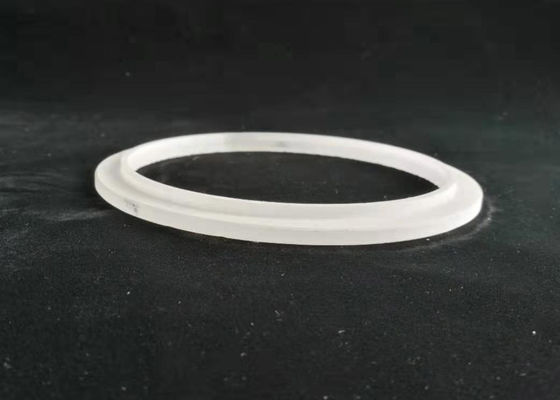 Opaque Silica Glass Flange With Step Custom Size Service Available supplier