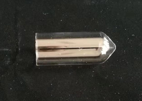 Clear Fused Quartz Glass V Tube , Coniform Bottom Type Silica Glass Test Tube supplier