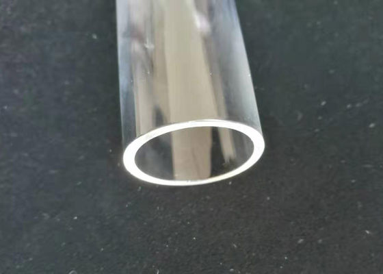 Clear Fused Quartz Glass V Tube , Coniform Bottom Type Silica Glass Test Tube supplier