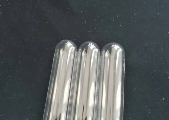 Fused Quartz Test Tube With Round / Flat Bottom Custom Service Available supplier