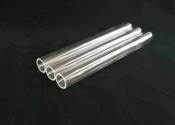 Fused Quartz Test Tube With Round / Flat Bottom Custom Service Available supplier