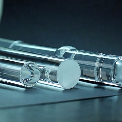 Fused Quartz Glass Rod 1 - 83mm OD With Excellent Visual Performance supplier
