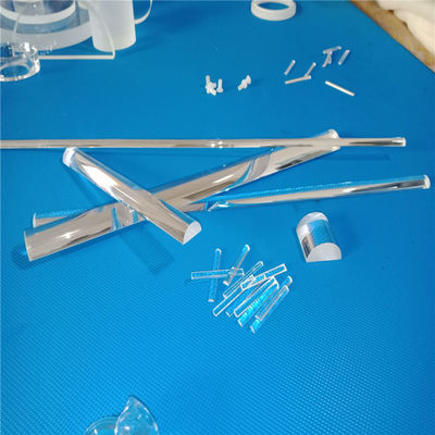 Frosted Quartz Glass Rod High Purity SiO2 Sand Material Made supplier