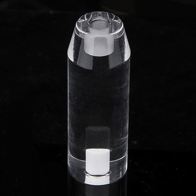 Customized Polished Fused Quartz Rod , Transparent Silica Glass Rod supplier