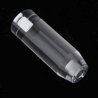 Customized Polished Fused Quartz Rod , Transparent Silica Glass Rod supplier