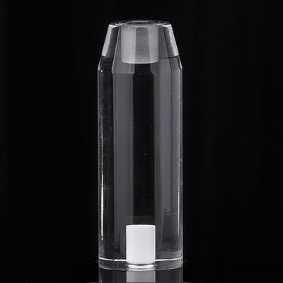 Customized Polished Fused Quartz Rod , Transparent Silica Glass Rod supplier