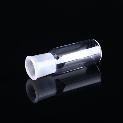 One End Closed Quartz Glass Test Tube , Clear Flat Bottom Silica Glass Products supplier