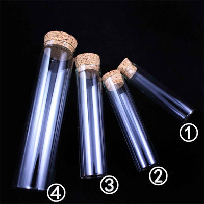 Laboratory Quartz Test Tube , 250ml Silica Glass Test Tube With Plug supplier