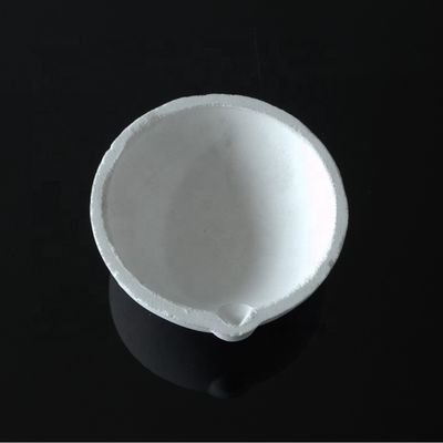 Heat Resistance Fused Quartz Ceramic Crucible Customized For Laboratory supplier