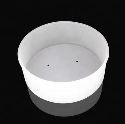 3 Holes Quartz Glass Crucible 10ML 100ML For Optical / Semiconductor Industry supplier