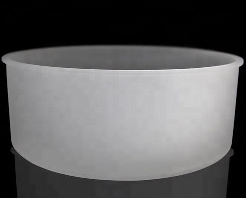 3 Holes Quartz Glass Crucible 10ML 100ML For Optical / Semiconductor Industry supplier