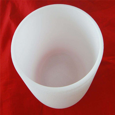 Lab Use Translucent Silica Crucible In Customized Size ISO Approval supplier