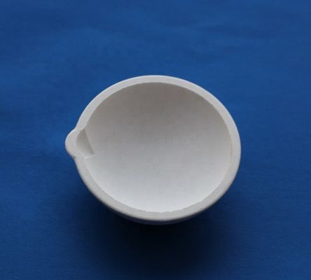 100 - 2500G Quartz Glass Crucible / Silica Ceramic Crucible For Gold / Silver supplier