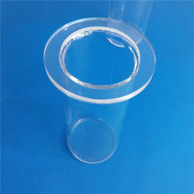 Personalized High Purity Quartz Flange For Silica Glass Tube supplier
