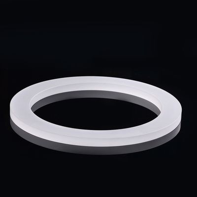 Polished Quartz Glass Flange Corrosion Resistance To High Temperature supplier