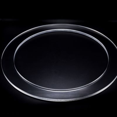 Polished Quartz Glass Flange Corrosion Resistance To High Temperature supplier