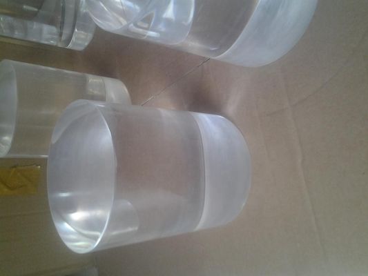 Round Shape Quartz Glass Ingot High Temperature Resistant For Optics supplier
