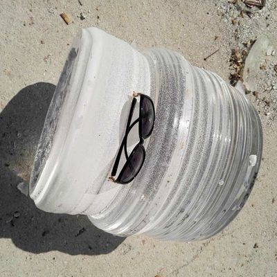 High Purity Circular Quartz Ingot , Transparent Quartz Glass Products supplier