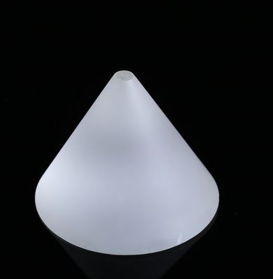 Customized Chemical Fused Quartz Glass Cone Without Surface Coating supplier