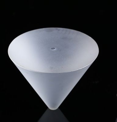 Customized Chemical Fused Quartz Glass Cone Without Surface Coating supplier